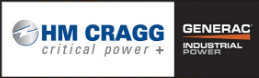 HM Cragg and Generac Industrial Generator lockup logo