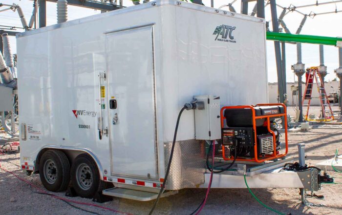 Mobile Battery Power, Mobile DC Trailer, HM Cragg