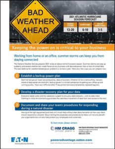 Eaton's Severe Weather Preparation Flyer