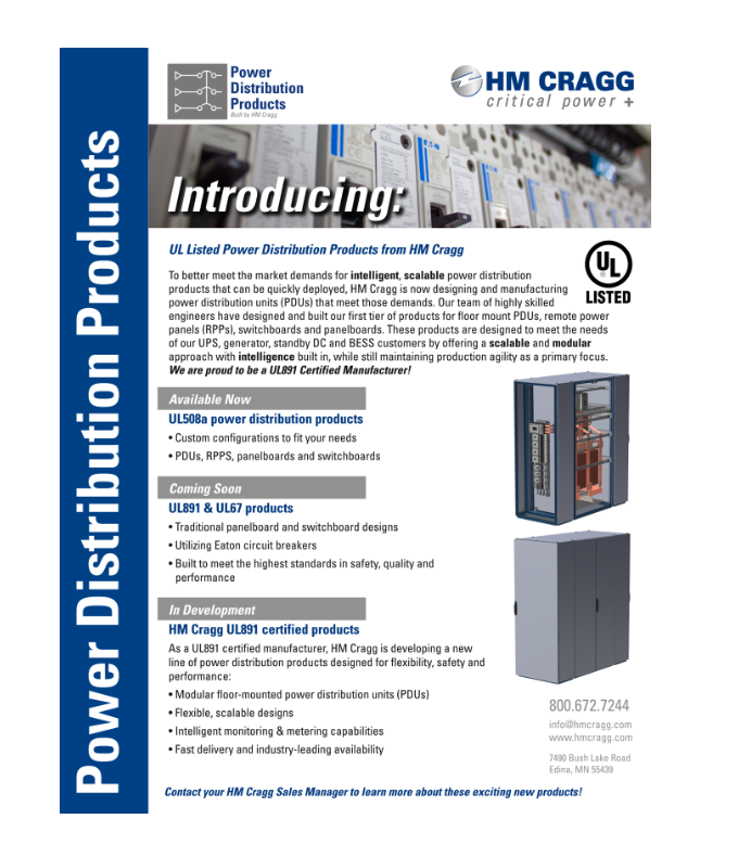 Introducing Power Distribution Products Flyer