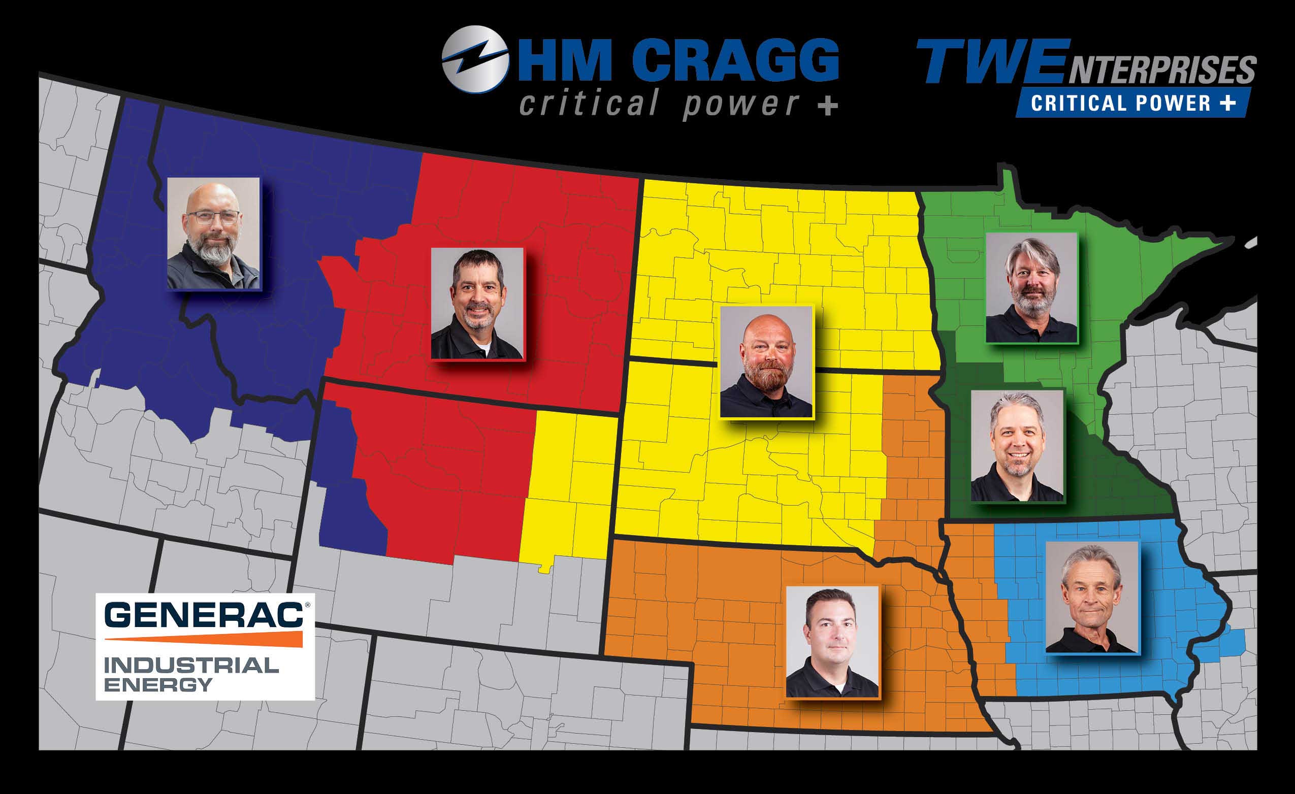 Generac Sales Team Map Thumbnail