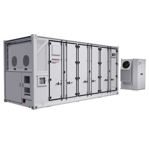 Generac SBE Block and Cabinet, Left Side
