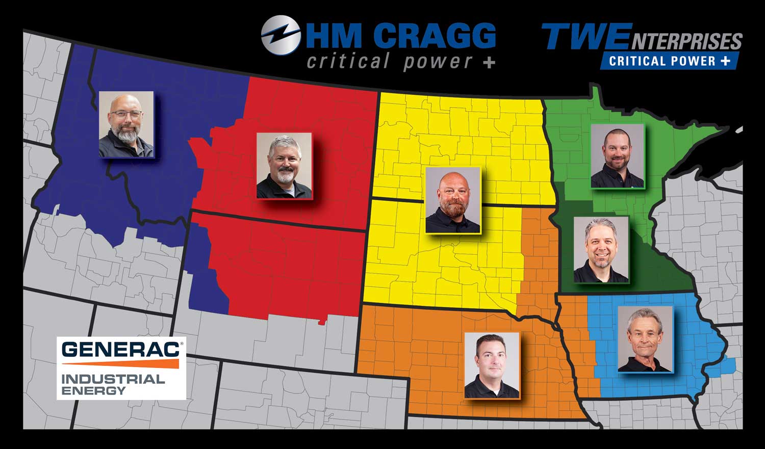 Generac Service Team Map