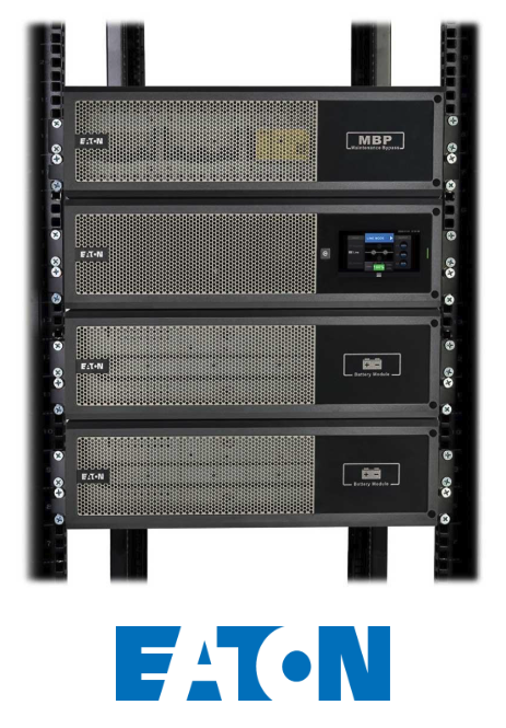 Front of an Eaton 93PX 3-Phase Rackmount UPS