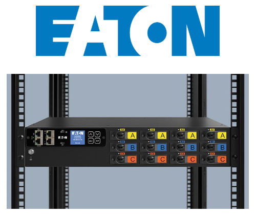 Photo of an Eaton Horizontal Rack PDU G4
